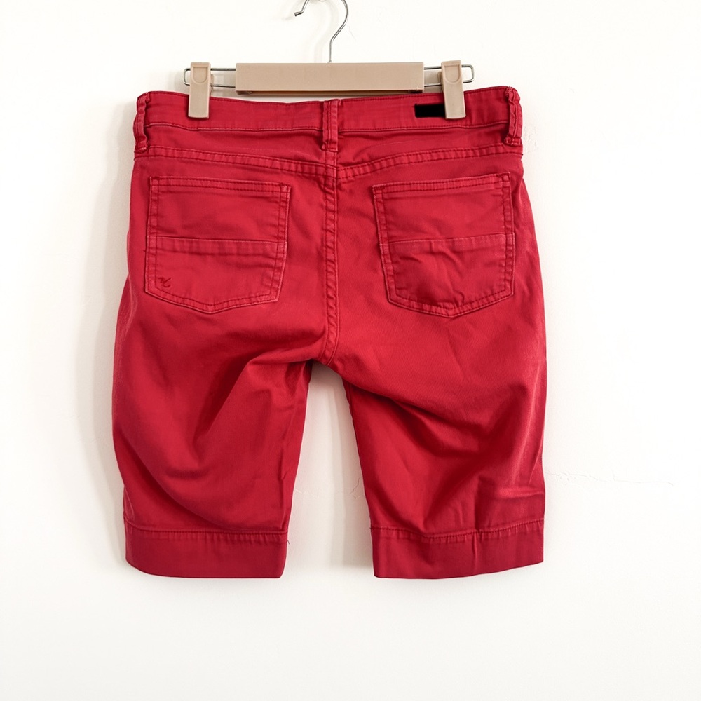 Kut from the Kloth Red Low-rise Bermuda Shorts size 0 - Picture 3 of 5